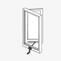 Crank Open Swing Windows