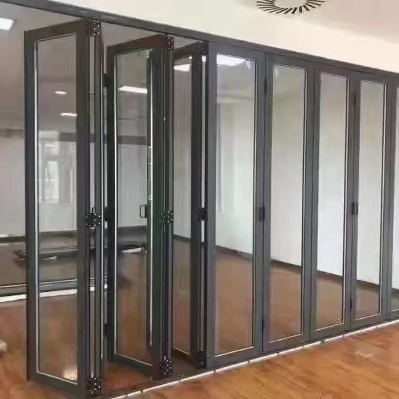 High quality custom folding sliding doors house heavy duty folding door