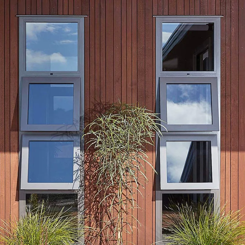 Factory customized durable and aesthetically pleasing sunshade windows enhance privacy and are suitable for villa energy-saving adding an elegant touch