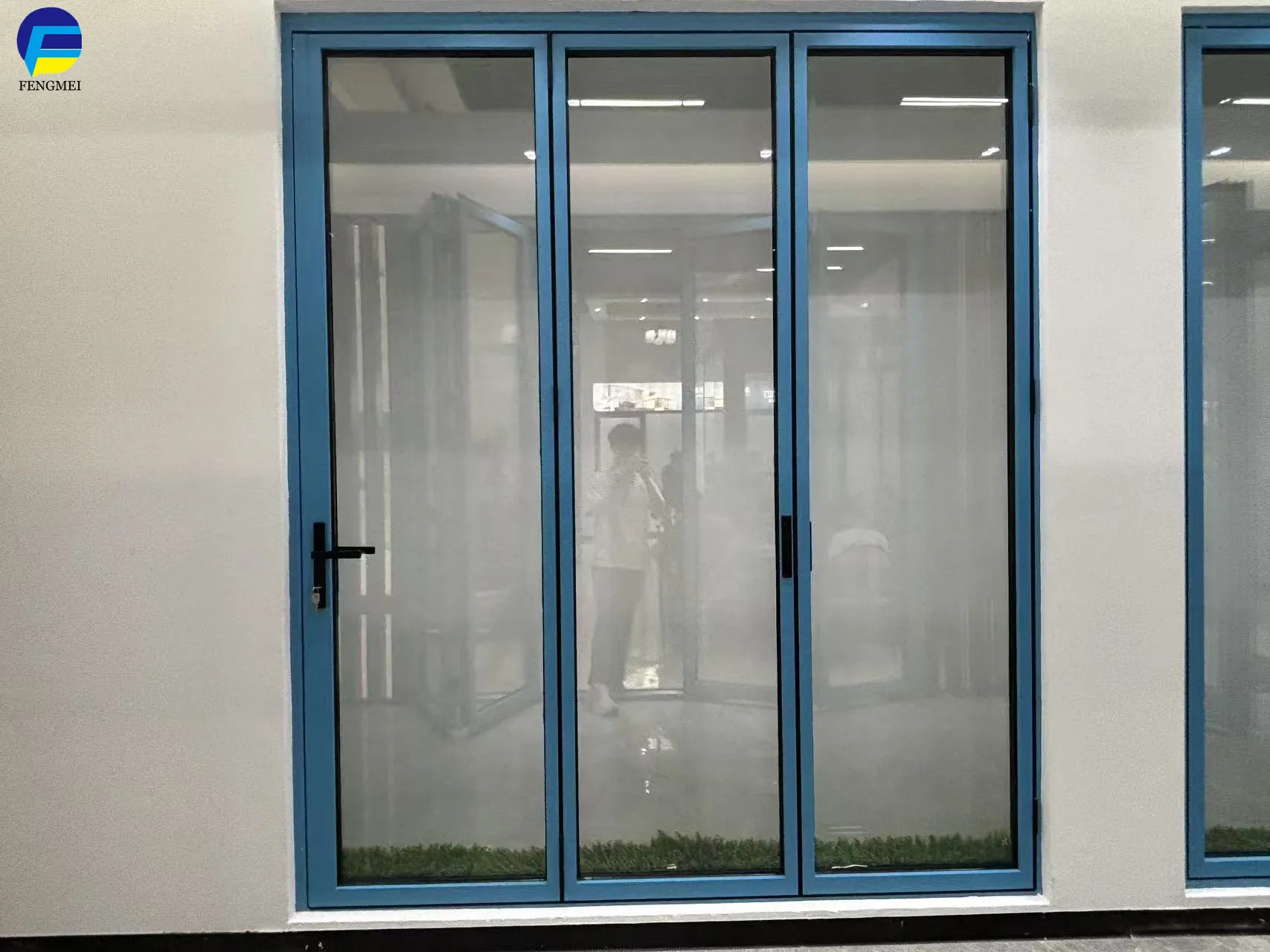 Showroom updated with new door and window styles